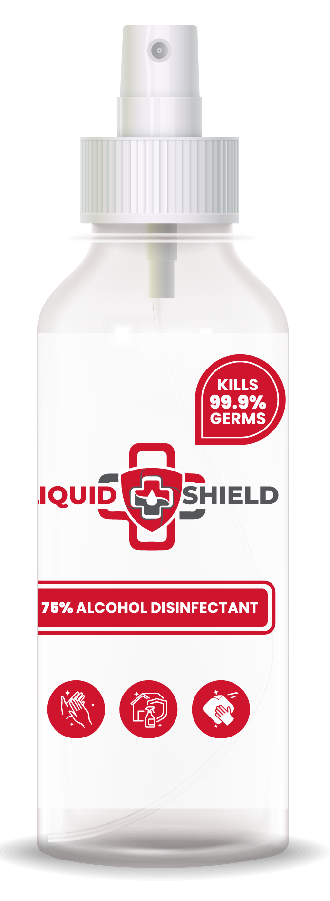 Liquid Shield Disinfectant Spray ( 75% Alcohol )